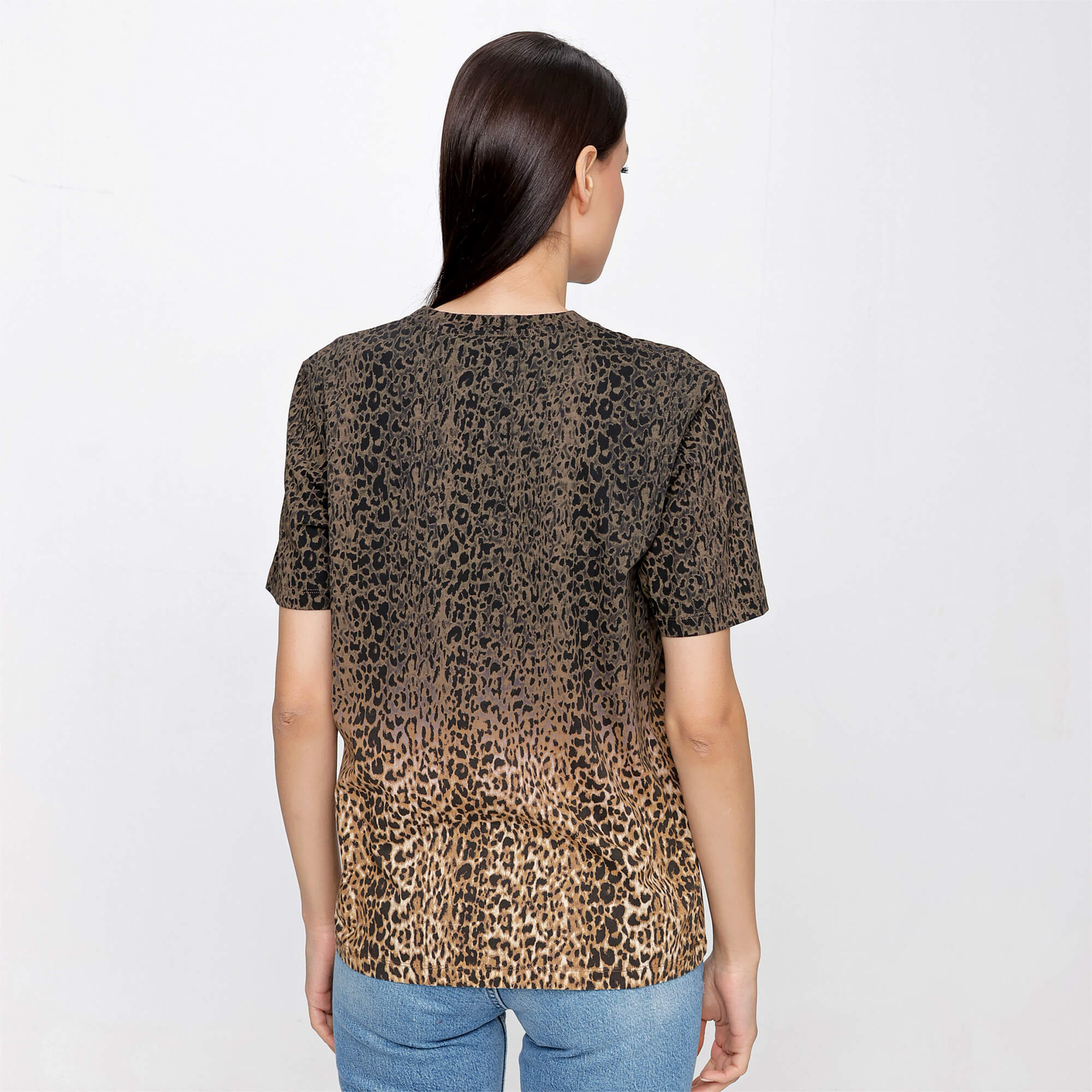 Yves Saint Laurent - Leopard Printed Tshirt